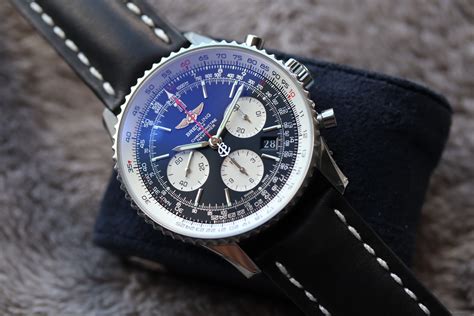 breitling navitimer 01 43 review|breitling navitimer watch review.